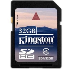 Kingston SDHC 32 GB (SD4/32GB)